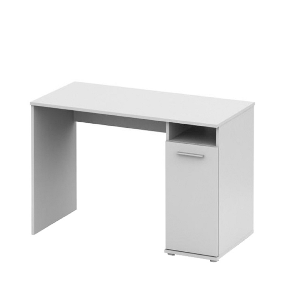 PC asztal, fehér,  NOKO-SINGA 21 (TK)