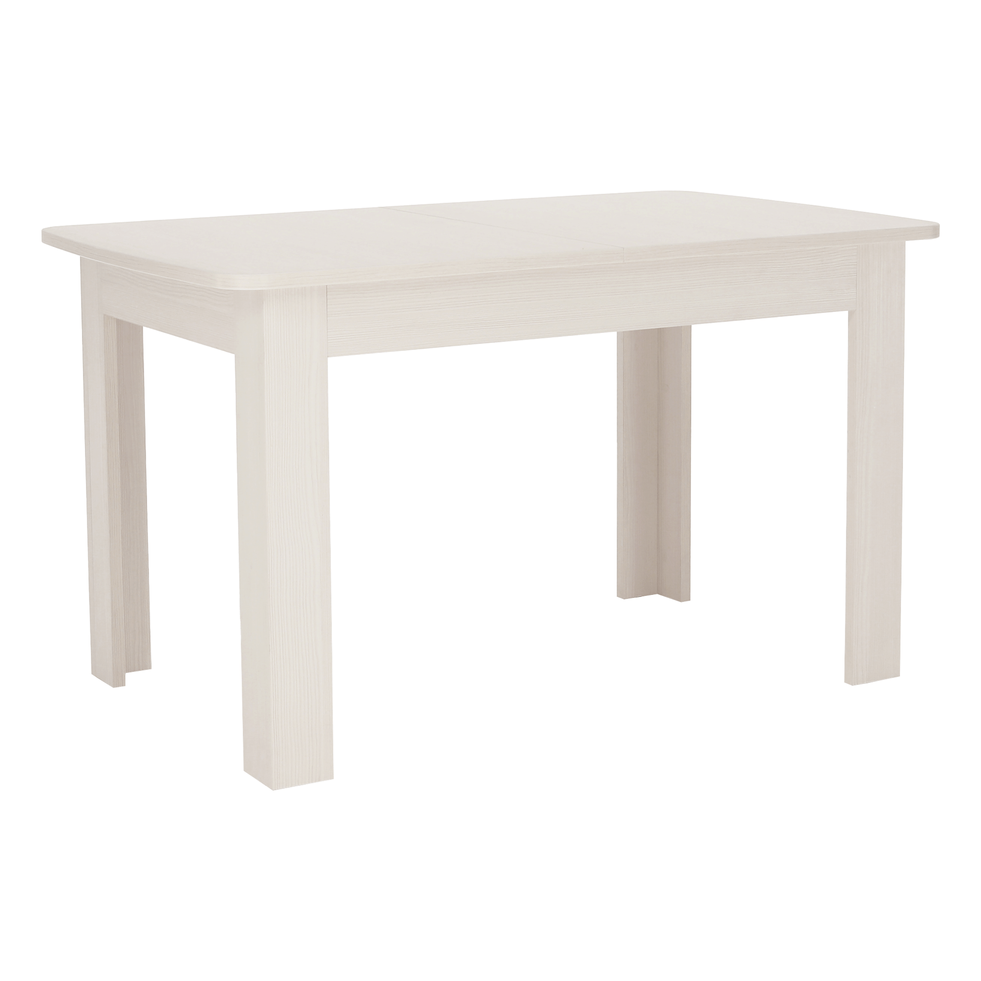 Nyitható étkezőasztal, DTD laminált, woodline bézs, 130-175x80 cm, TIFFY-OLIVIA 15 (TK)