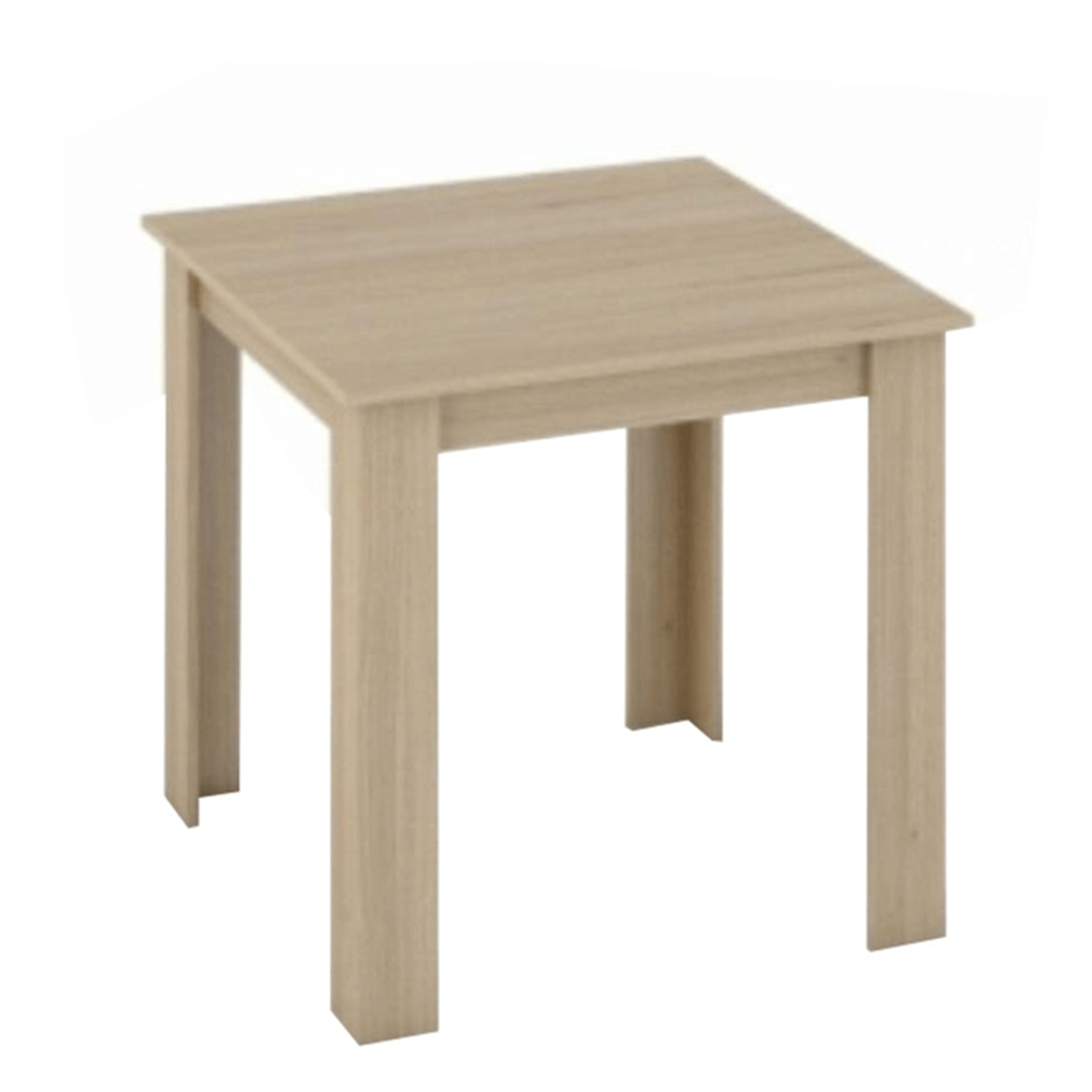 Étkezőasztal, tölgy sonoma, 80x80 cm, KRAZ (TK)