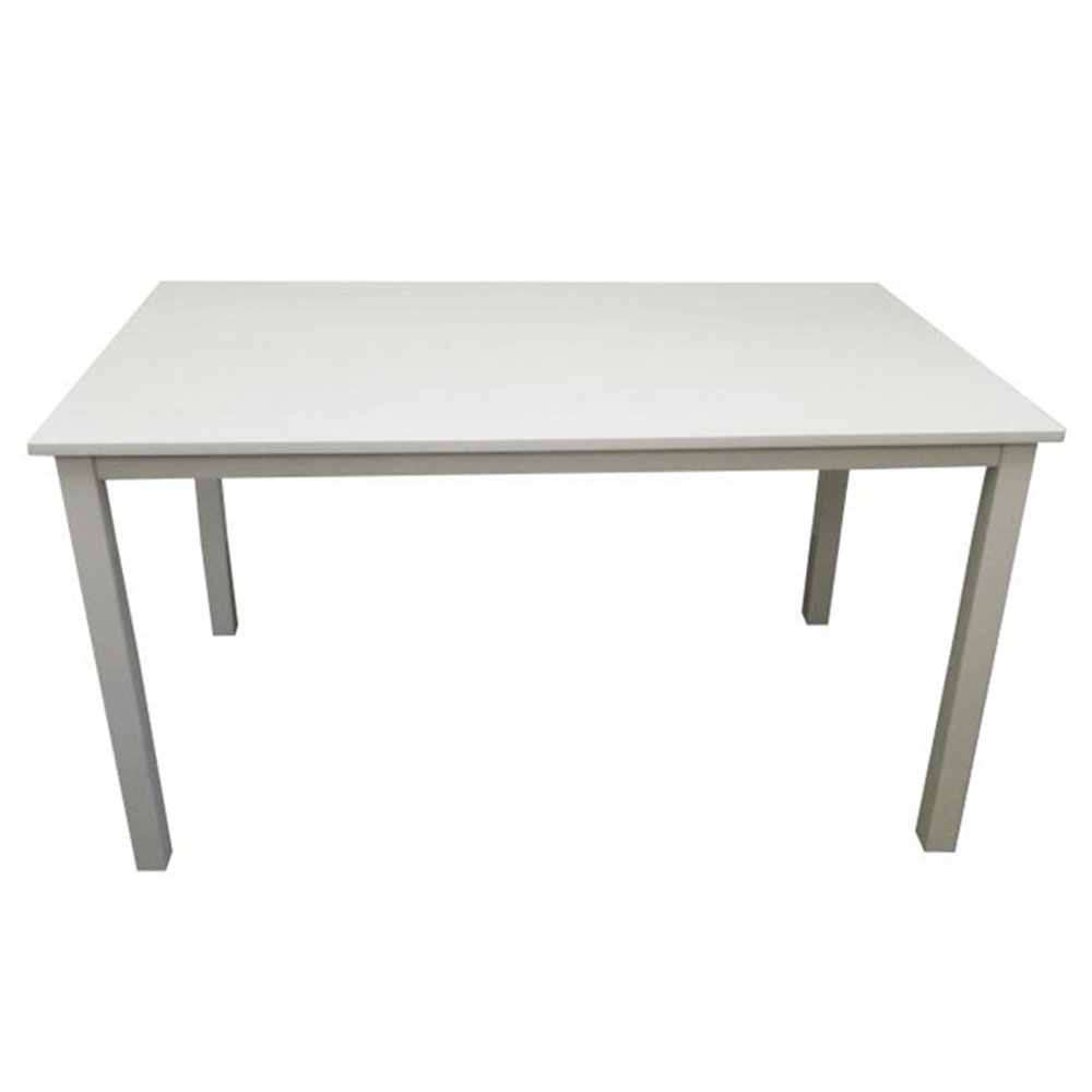 Étkezőasztal, fehér, 135x80 cm, ASTRO NEW (TK)