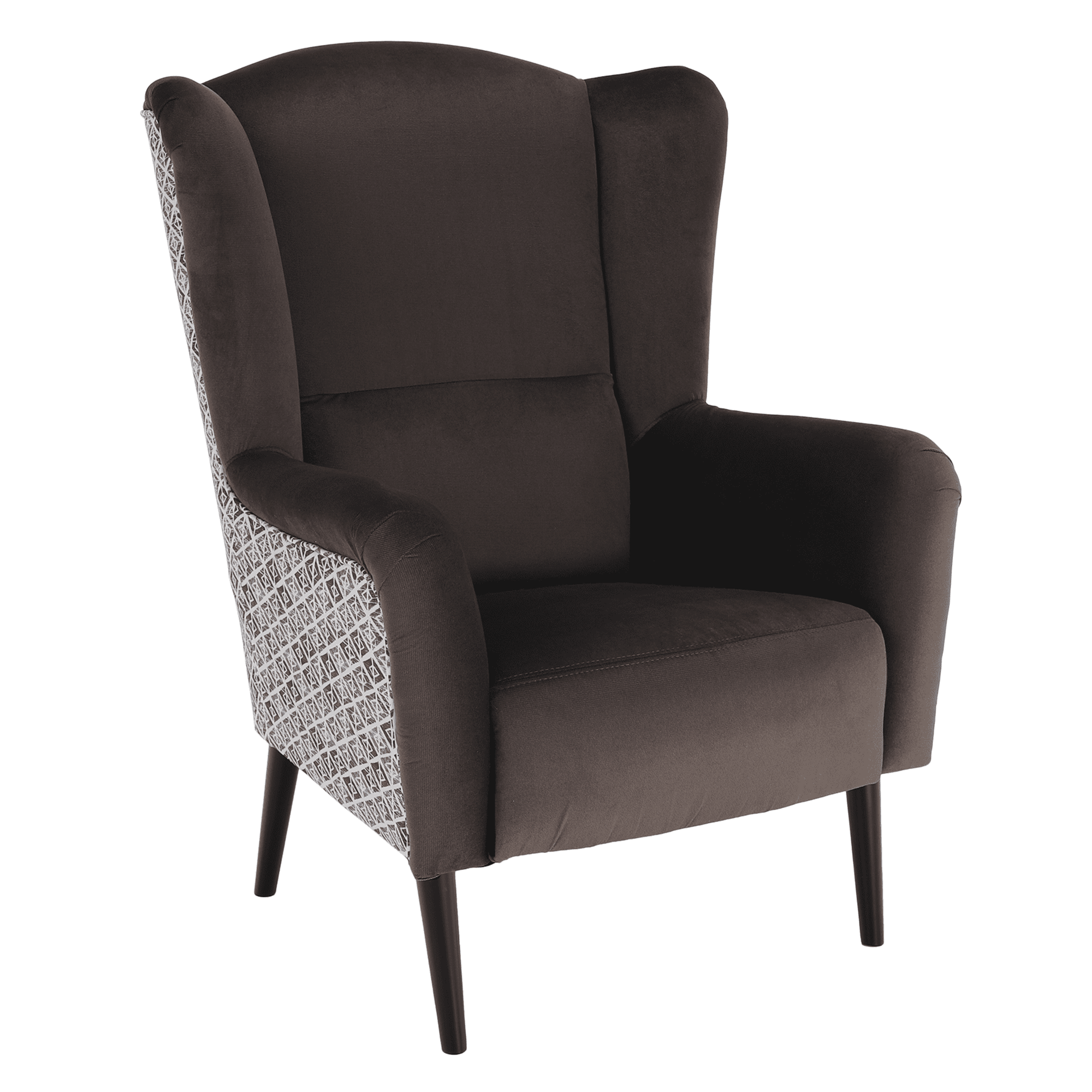 Design fotel, Velvet anyag barna/minta Terra, BELEK (TK)
