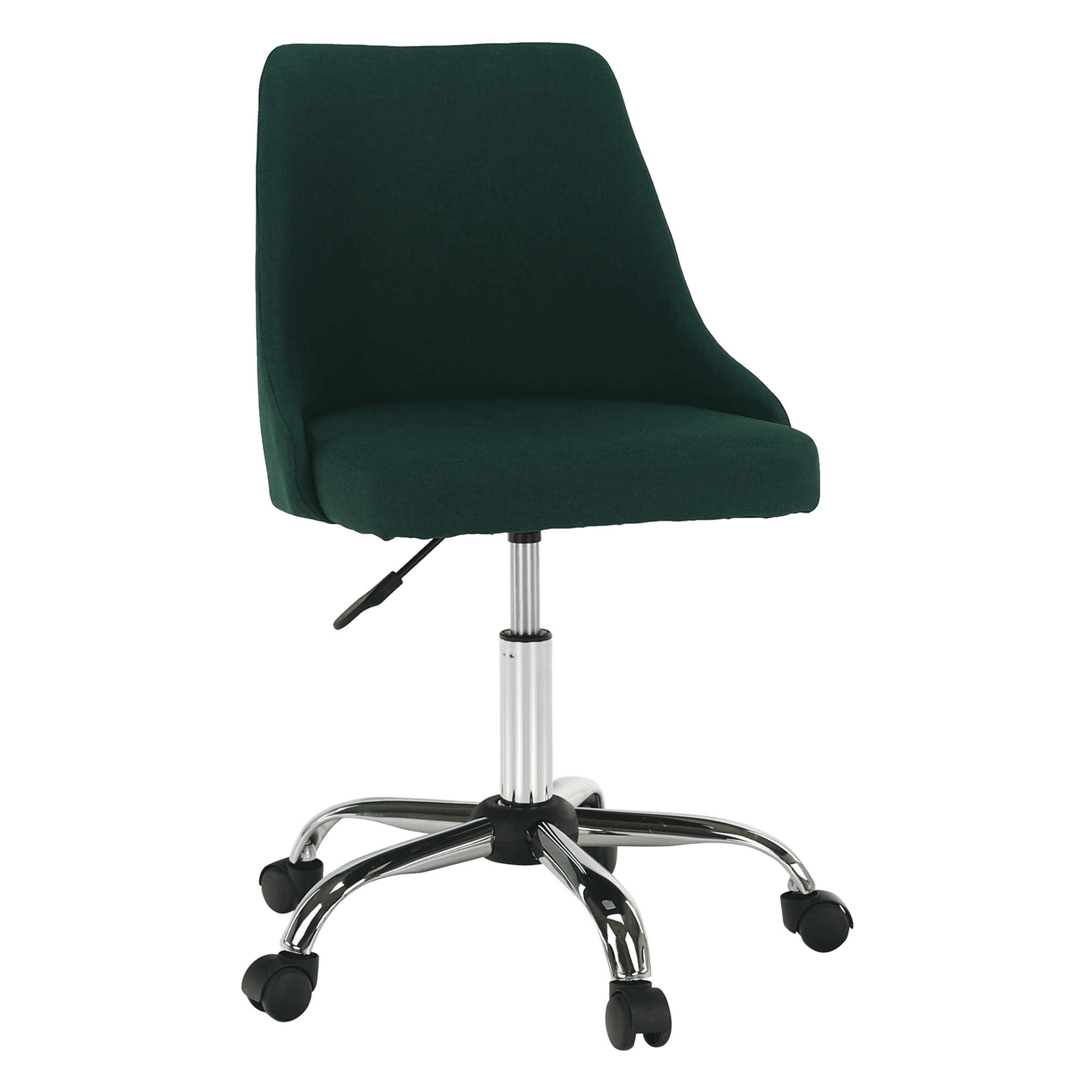 Irodai szék, smaragd színű/króm, EDIZ (TK)