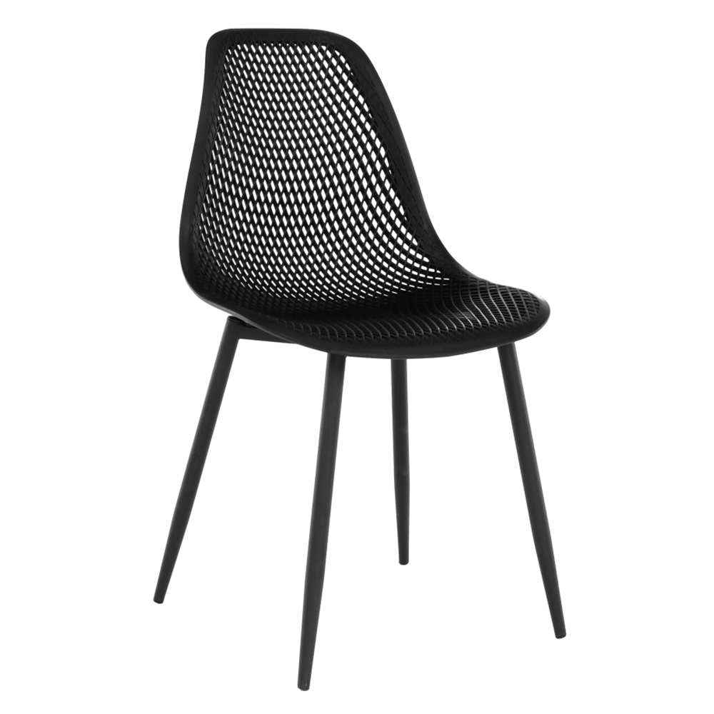 Étkező szék, fekete, TEGRA TYP 2 (TK)
