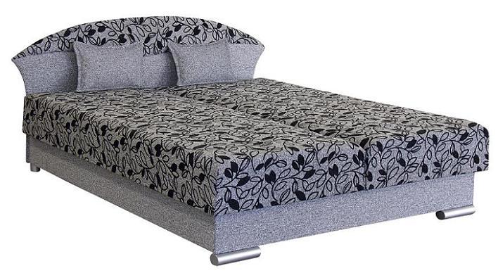 Letty franciaágy 10 cm szivacsos 140 vagy 160 x 200 (B) (BNY)