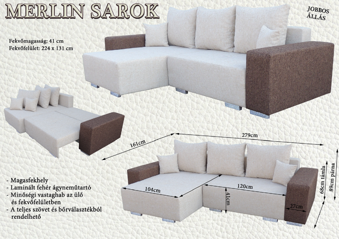 Merlin sarokülő (K) (BNY)
