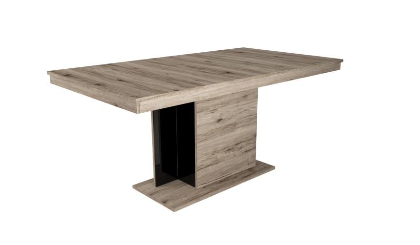 Debora asztal 160 x  88 (+40 cm) (DIV) (BNY)