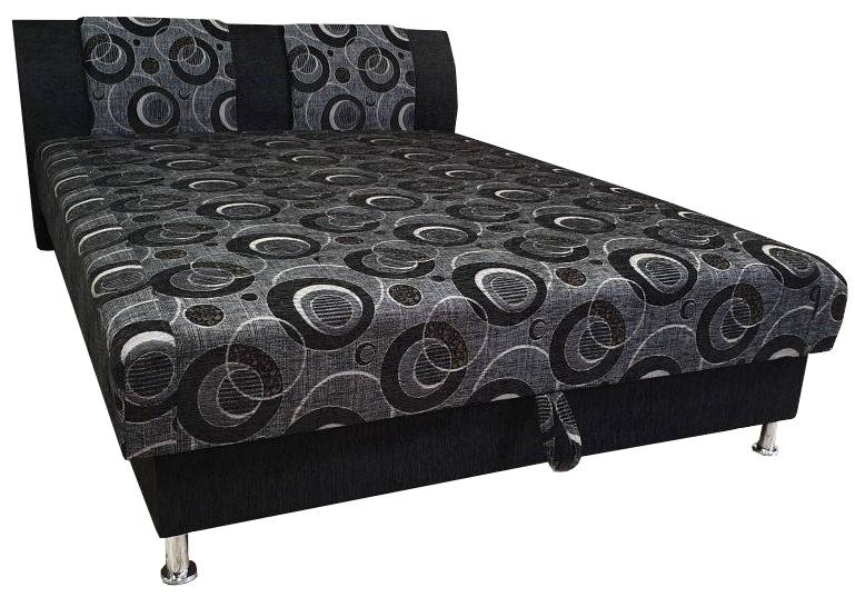 Carlos 2 franciaágy extra rugós 140 vagy 160 x 200 (B) (BNY)