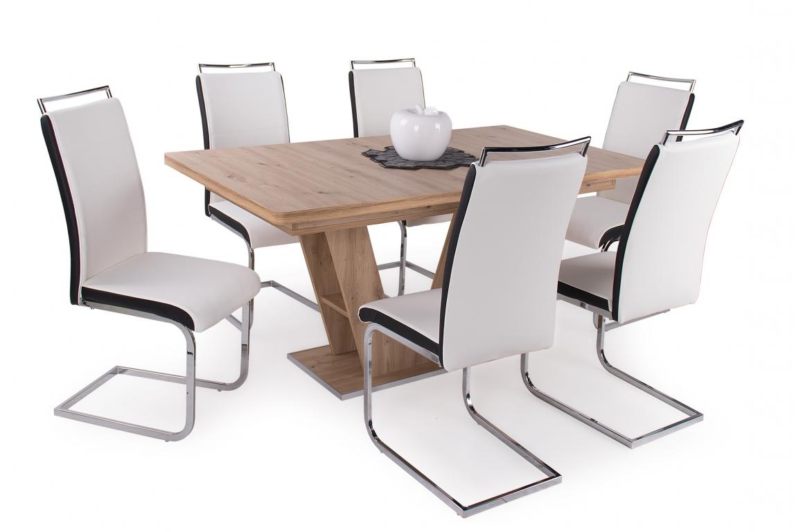 Prága étkezőgarnitúra Száva székkel - 6 személyes (DIV) (BNY)