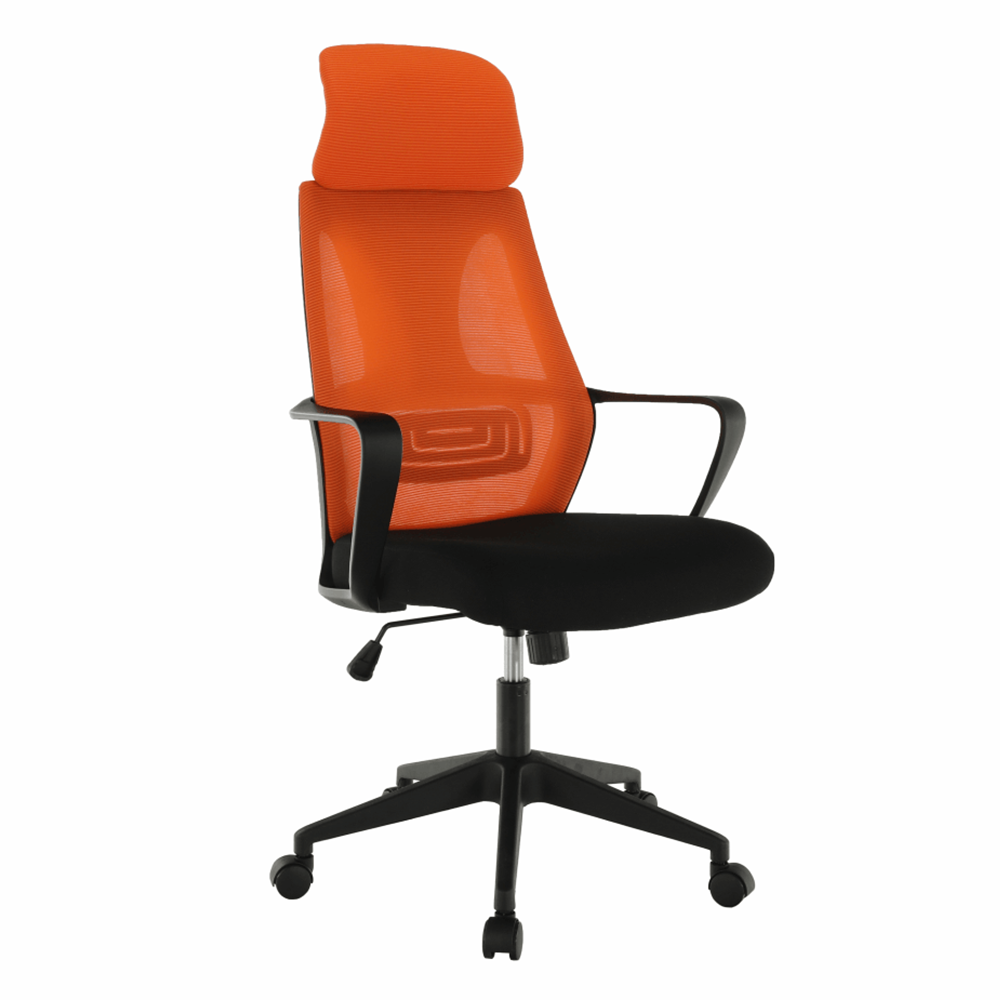 Irodai szék, fekete/narancssárga, TAXIS NEW (TK)