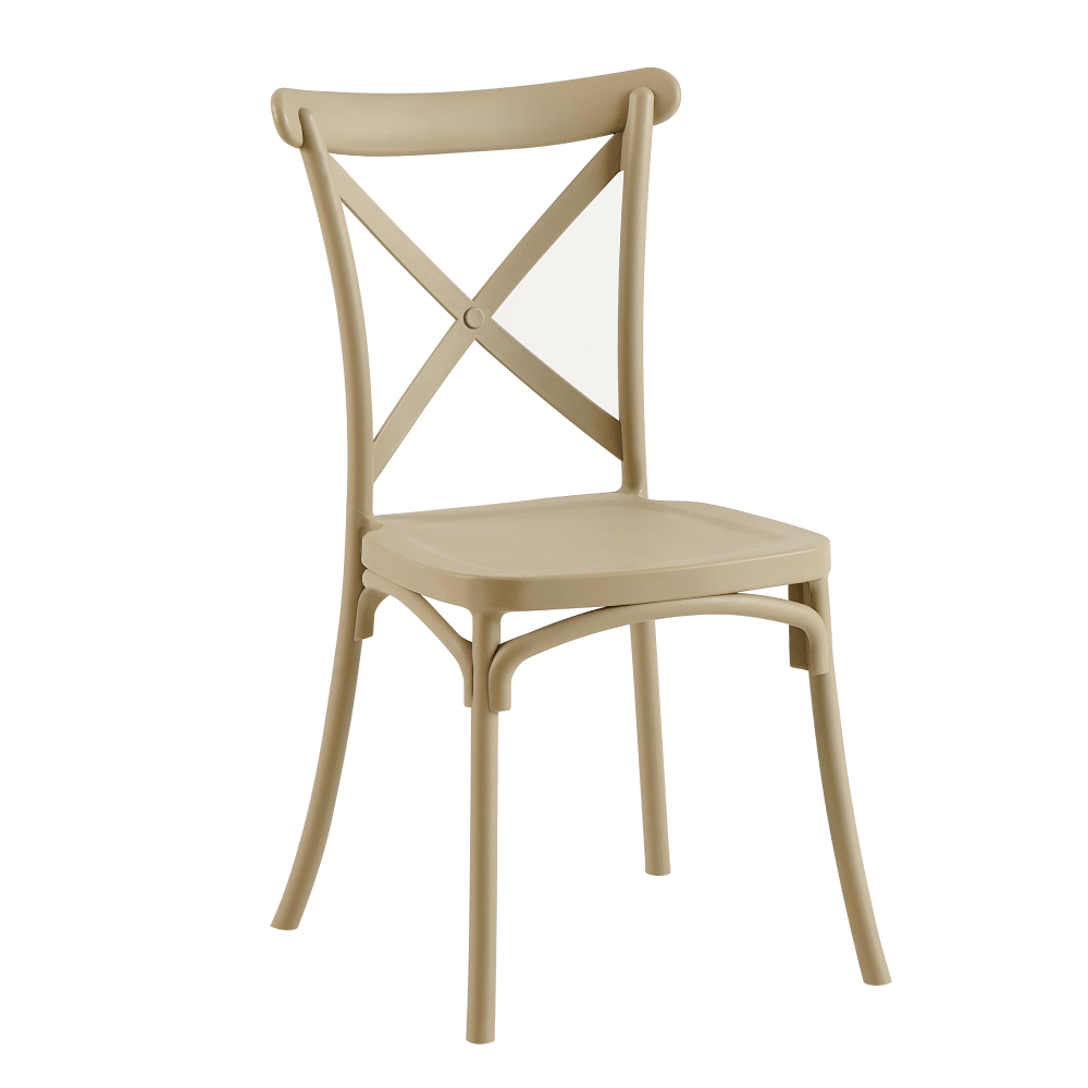 Rakásolható szék, szürkésbarna, SAVITA (TK)