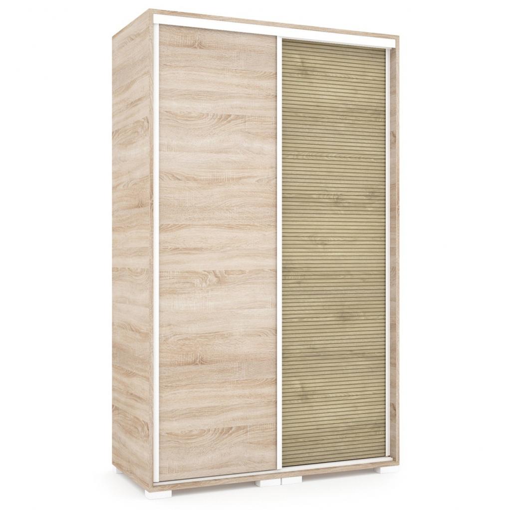 Odin tolóajtós gardróbszekrény - 120 cm széles (DIV) (BNY)