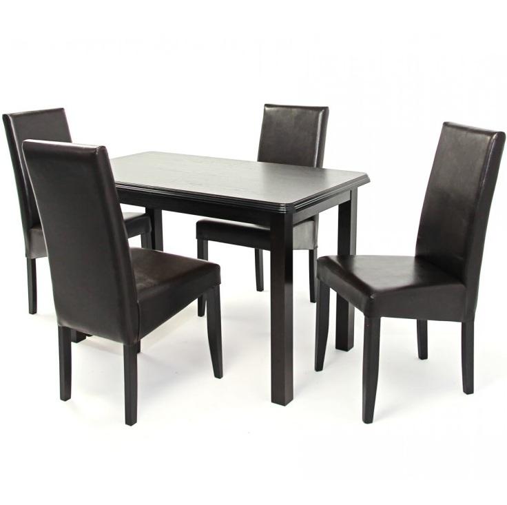 Berta étkezőgarnitúra Piánó asztallal - 4 személyes (TG) (BNY)