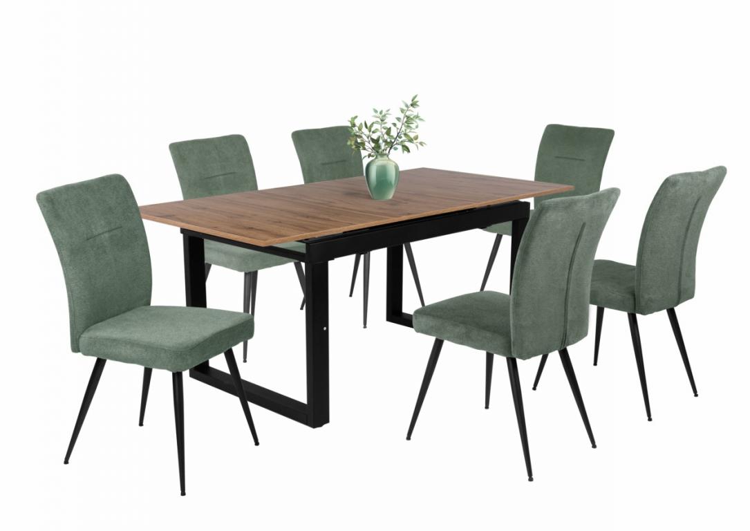 Elena étkezőgarnitúra Kornél asztallal - 6 személyes (DIV) (BNY)