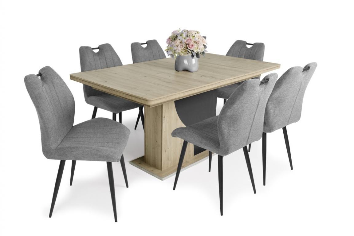 Nelly étkezőgarnitúra Alíz asztallal - 6 személyes (DIV) (BNY)