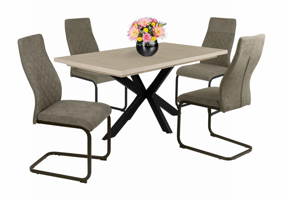 Teo étkezőgarnitúra Dorothy asztallal - 4 személyes (BNY)