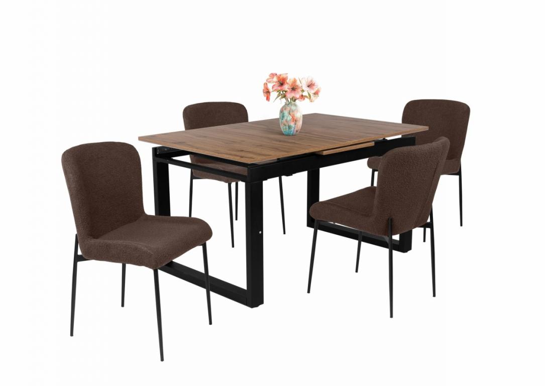 Blanka étkezőgarnitúra Kornél asztallal - 4 személyes (DIV) (BNY)