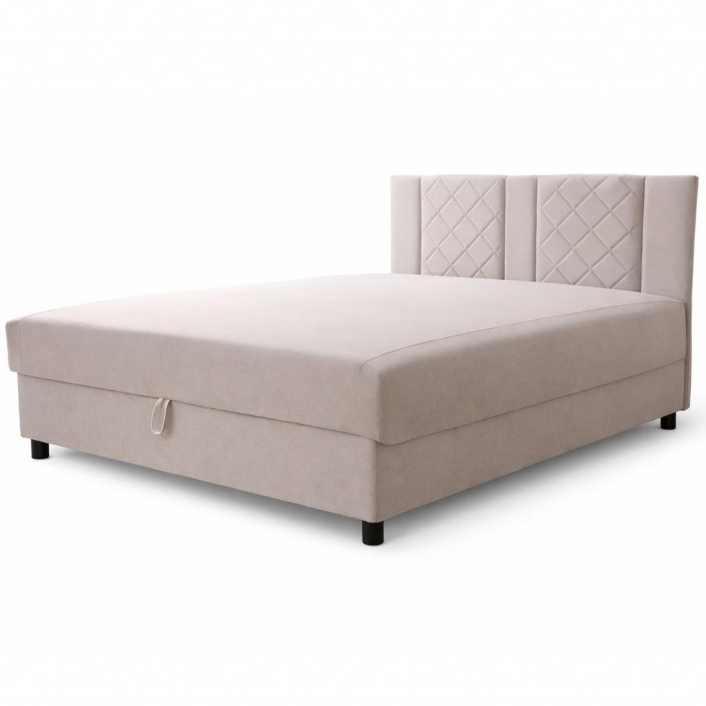 Kriszta III. franciaágy 10 cm szivaccsal 180 x 200 (J) (BNY)