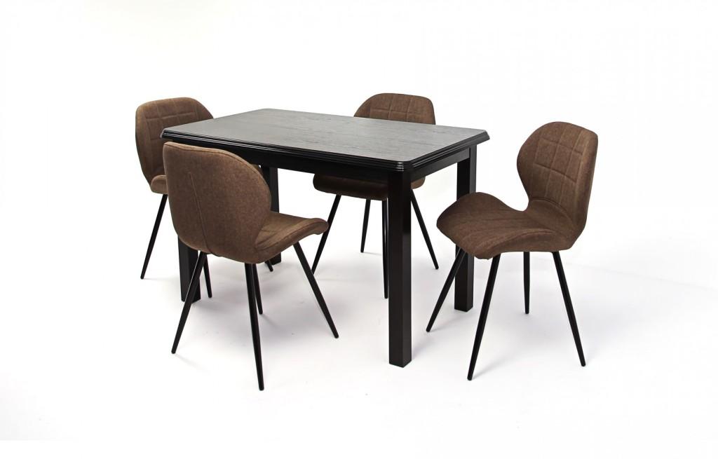 Ervin étkezőgarnitúra Piánó asztallal-4 személyes  (SZD) (BNY)