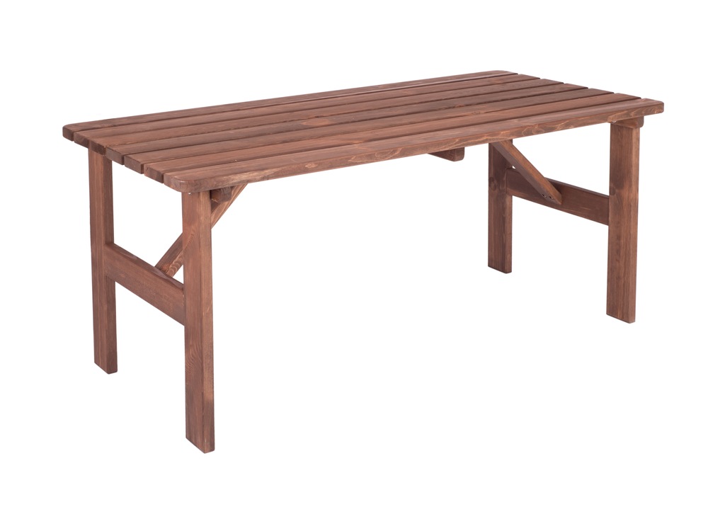 ROJAPLAST MIRIAM fenyőfából készült kerti asztal, 180 cm (Mérete: 180 x) (RP)