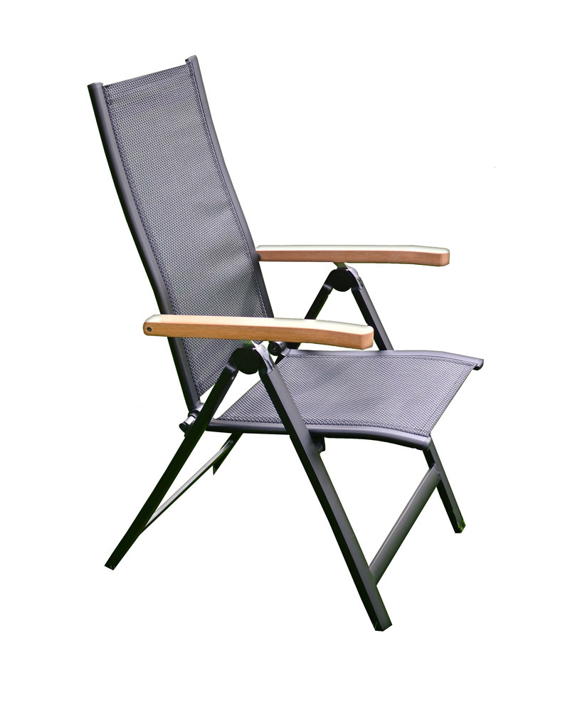 ROJAPLAST ANGELA ZWC-63 fém állítható kerti szék (Méret: 68 x 63 x 110) (RP)